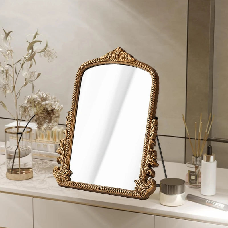 Camille Arched Vintage Mirror