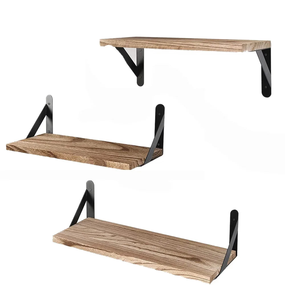Perry Wooden Floating Shelves