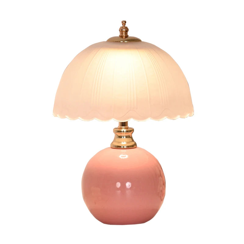 Nori Ceramic & Glass Book Lamp