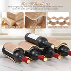 Vino Solid Wood Wine Display Rack