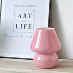 Murano-Style Glass Mushroom Lamp — product detail view 4
