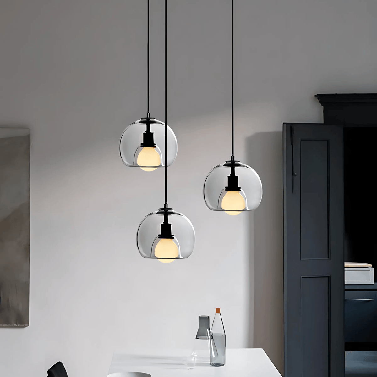Clyde Glass Pendant Light — product detail view 10