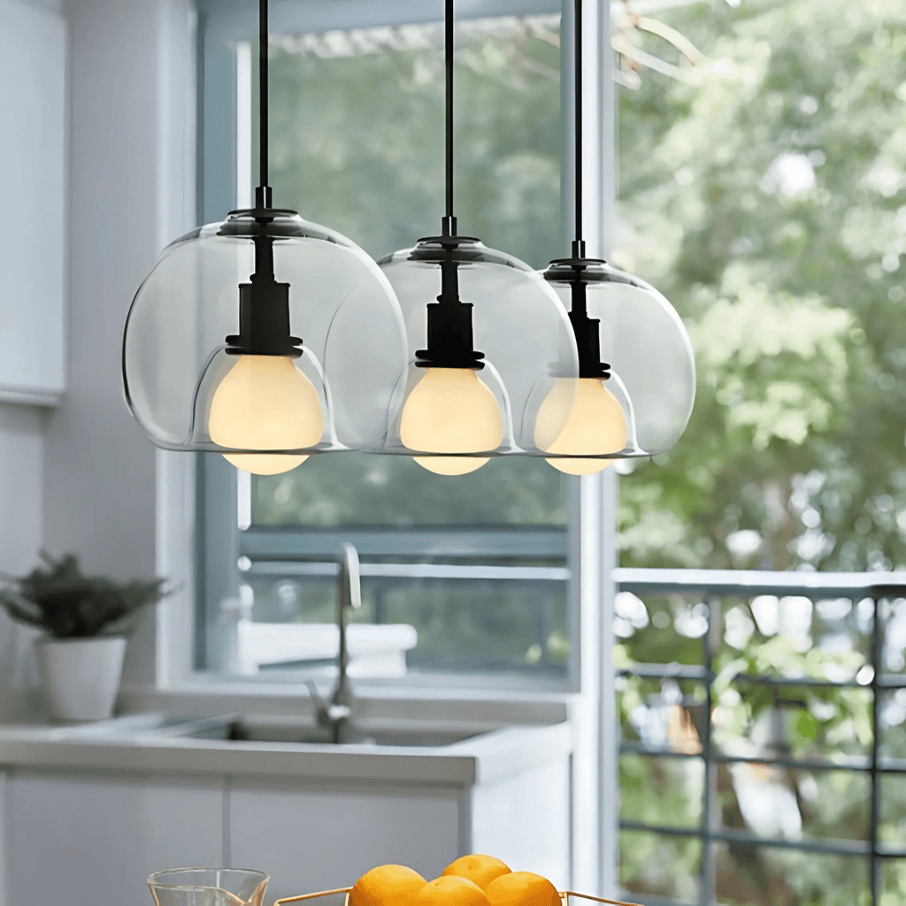 Clyde Glass Pendant Light — product detail view 12