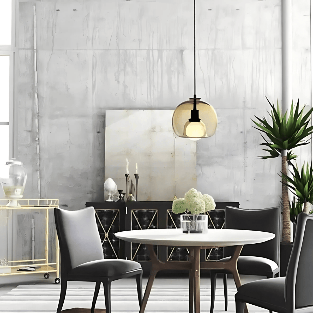 Clyde Glass Pendant Light — product detail view 4