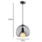 Clyde Glass Pendant Light — product detail view 13