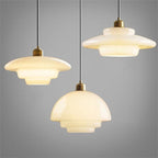 White Glass Pendant Light — product detail view 17