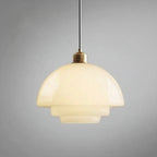 White Glass Pendant Light — product detail view 16