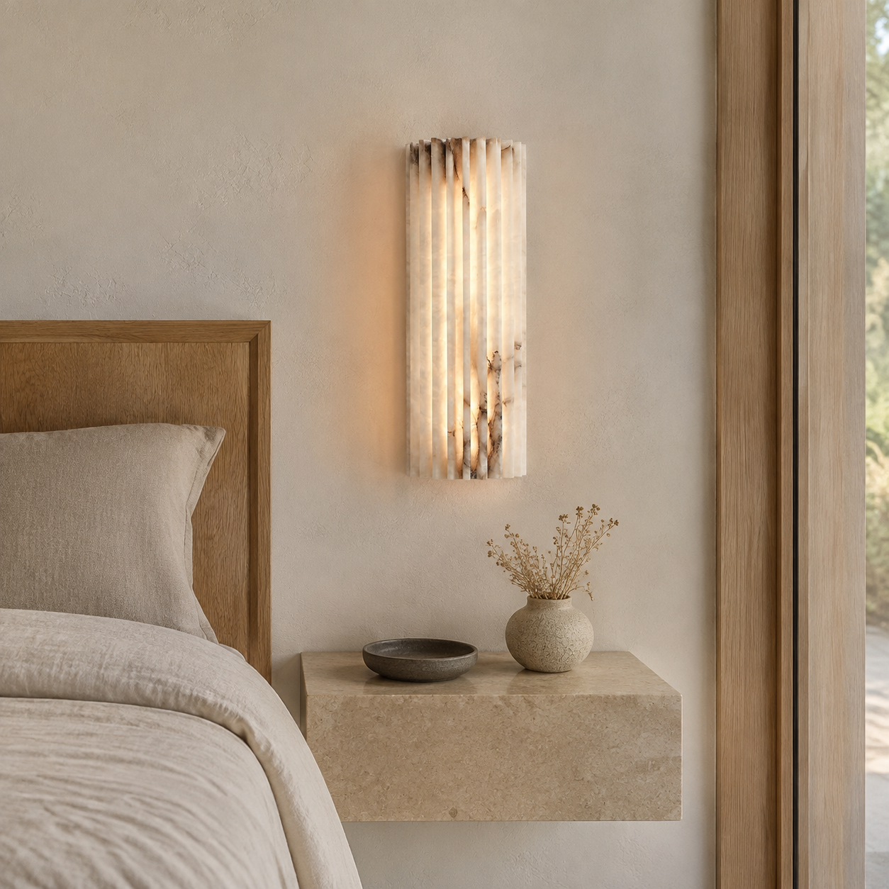 Marmo Wall Sconce in a modern home interior