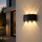 Vale & Lume editorial featured image — LED Wall Sconces Modern Indoor Outdoor Lamp, White Up Down Wall Mount Lights for Living Room Hallway Bedroom Decor