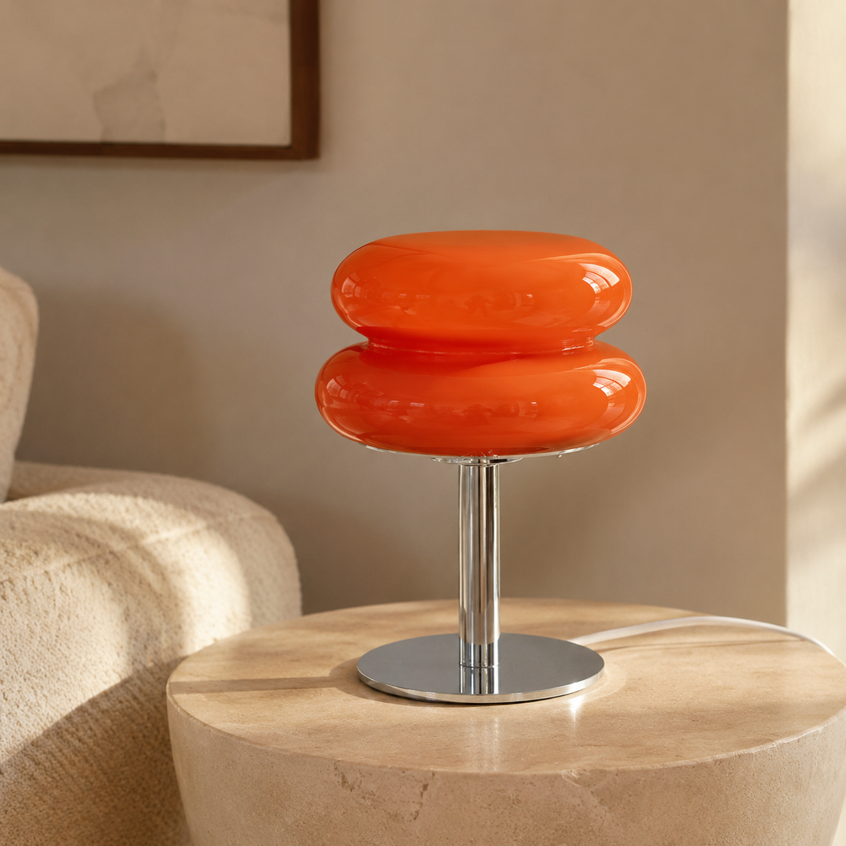 Vale & Lume editorial featured image — Italian Designer Glass Table Lamp | Modern Retro Accent Light