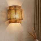 Vale & Lume editorial featured image — RattanGlow | Handwoven Rattan Wall Lamp