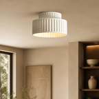 Vale & Lume editorial featured image — Nordic Ripple Ceiling Light | Sculptural Form, Soft Illumination