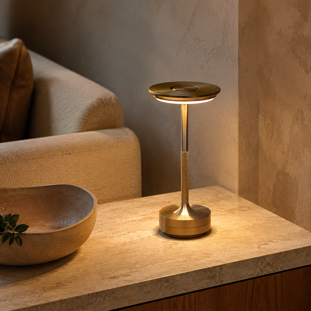 Vale & Lume editorial featured image — Rechargeable Touch Desk Lamp | Dimmable LED Table Light