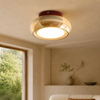 Vale & Lume editorial featured image — June Retro Glass Flush Mount Ceiling Light | LED Indoor Lamp